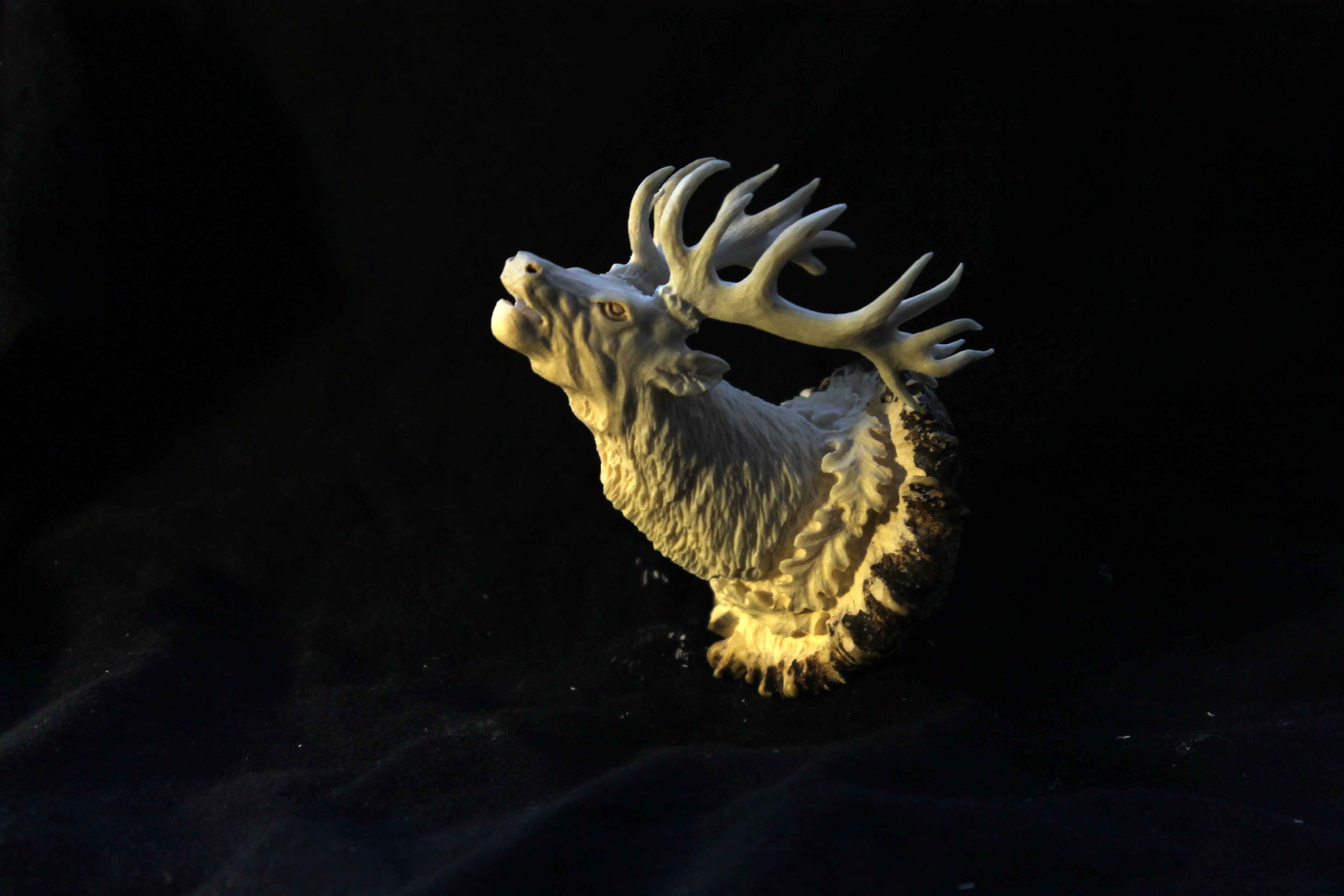 Deer Antler Sculpture